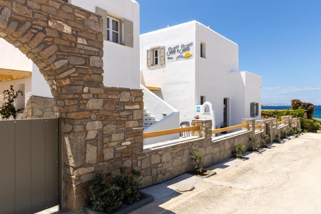 Hotel Sea & Sun Paros Nausa Exteriér fotografie